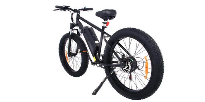 What is the point of fat tires on a fat tire mountain ebike?