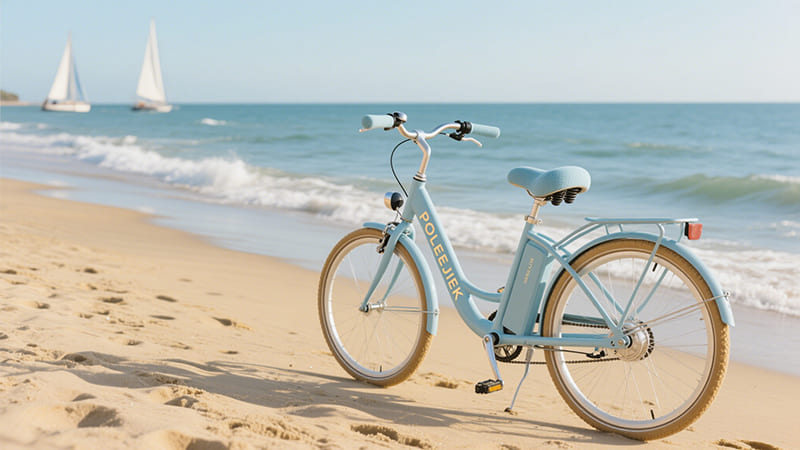 A fleet of custom electric bikes ready for OEM branding