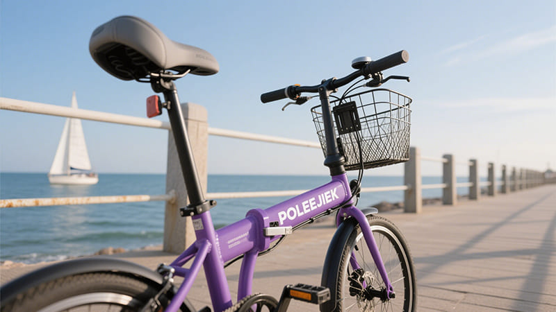 E-bike OEM customization showing frame and component details