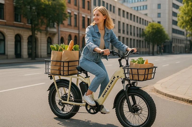 POLEEJIEK commercial electric cargo bike fleet for last-mile delivery