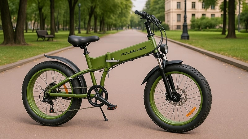 folding electric bike fleet