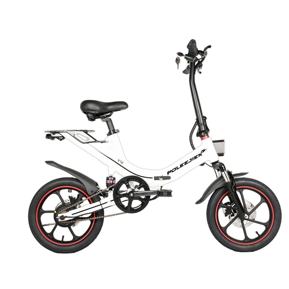 BLJ-1601 Mini Retro Electric Bike - Vintage Style Compact City Ebike | POLEEJIEK