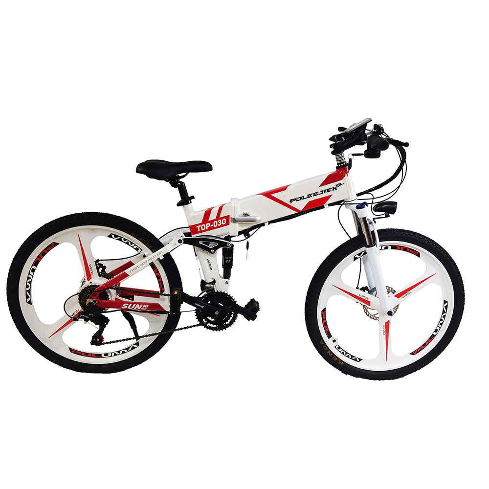 BLJ-2605 Versatile Folding Electric Bike 350W Hub Motor 48V Battery | POLEEJIEK