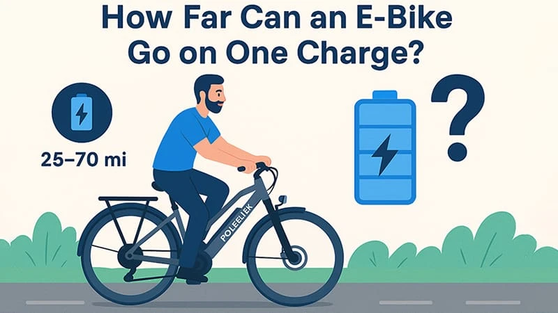 e-bike range, e-bike battery, ebike battery life, how long e-bike battery lasts