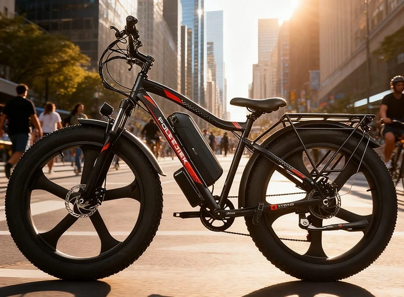 The POLEEJIEK All-Terrain Fat Tire Electric Bike