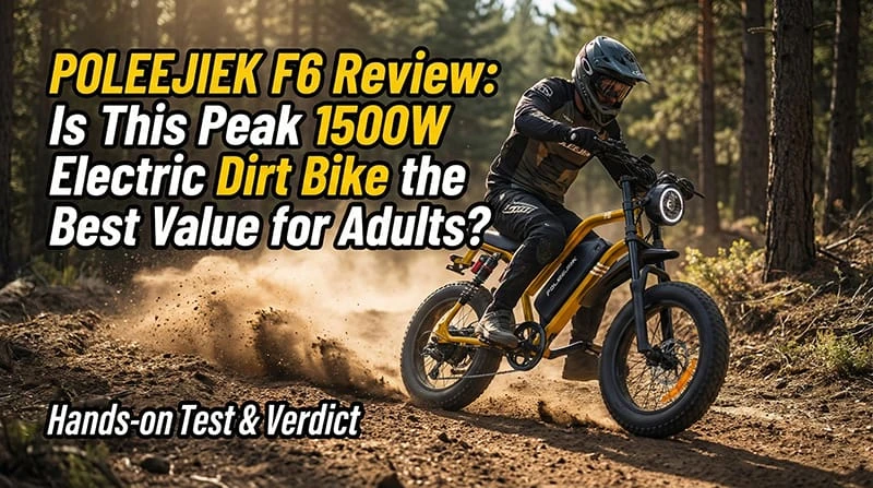 Electric dirt bike review, Best electric dirt bike for adults