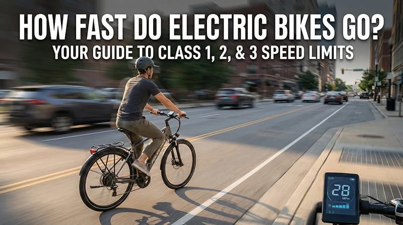 How Fast Do Electric Bikes Go? Class 1, 2 & 3 Speed Limits Explained