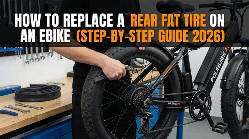 How to Replace a Rear Fat Tire on an Ebike (Step-by-Step Guide 2026)