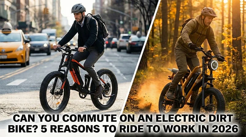 Can You Commute on an Electric Dirt Bike? 5 Reasons to Ride to Work in 2026